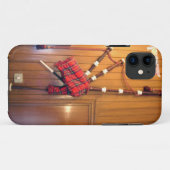 Schotland Bagpipe Tartan Musical Instrument Case-Mate iPhone Case (Achterkant (horizontaal))