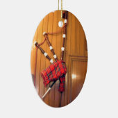 Schotland Bagpipe Tartan Musical Instrument Keramisch Ornament (Rechts)