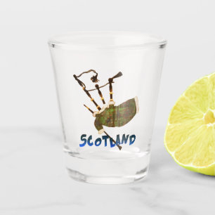 Schotland Bagpipes Shot Glas