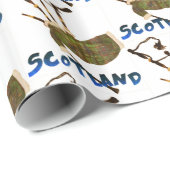 Schotland Bagpipes Wrapping Paper Cadeaupapier (Rol Hoek)