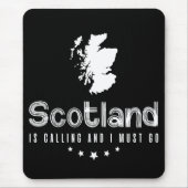 Schotland belt en ik moet naar Mousepad. Muismat (Voorkant)