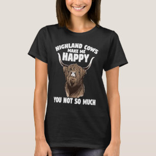 Schotland Boerderij Schotse Hooglanders maken me T-shirt