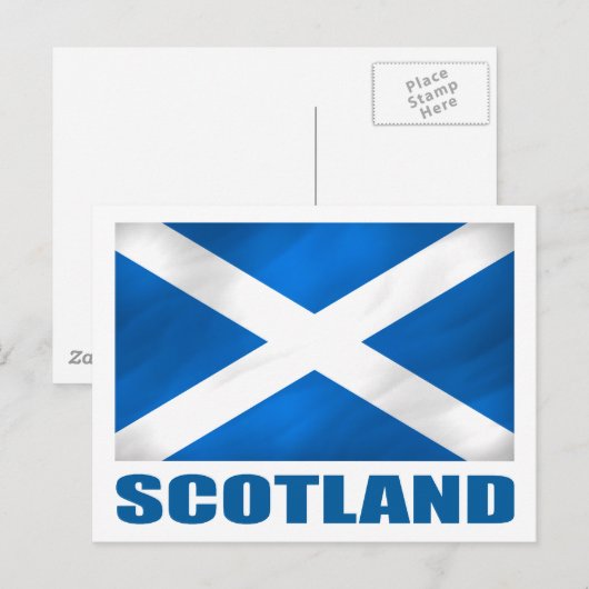 Schotland Briefkaart (Voorkant / Achterkant)