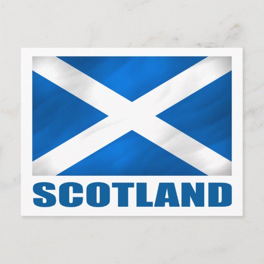 Schotland Briefkaart (Voorkant)
