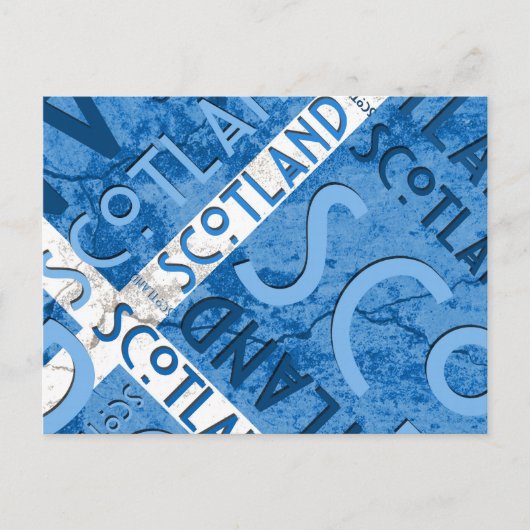 Schotland Briefkaart (Voorkant)