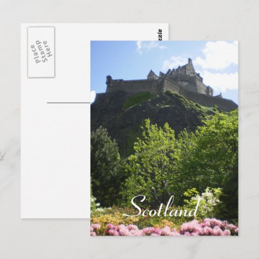 Schotland Briefkaart (Voorkant / Achterkant)