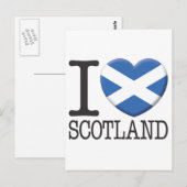 Schotland Briefkaart (Voorkant / Achterkant)