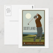 Schotland Briefkaart (Voorkant / Achterkant)