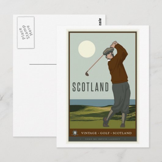 Schotland Briefkaart (Voorkant / Achterkant)