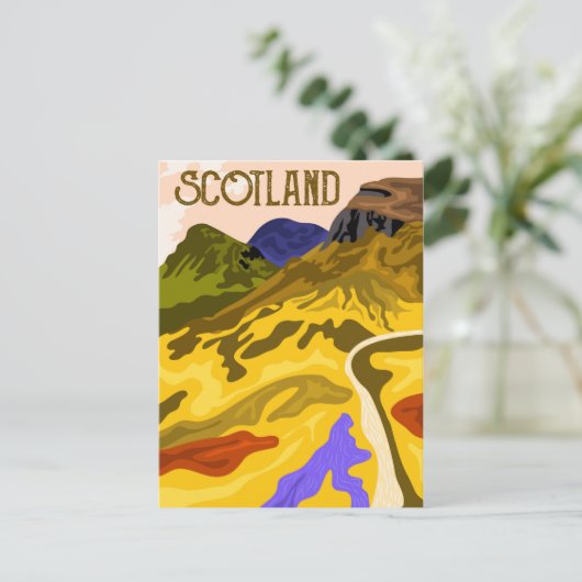 Schotland Briefkaart (Staand voorkant)