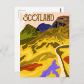 Schotland Briefkaart (Voorkant / Achterkant)