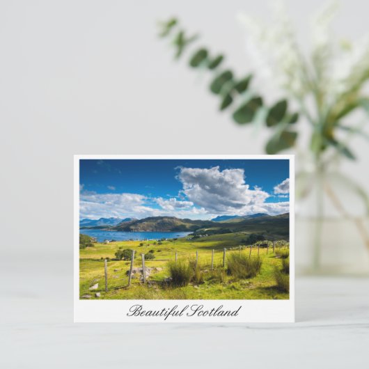 Schotland briefkaart (Staand voorkant)