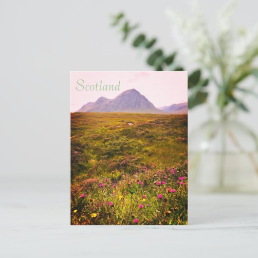 Schotland Briefkaart (Staand voorkant)