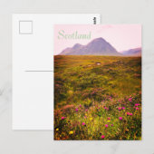 Schotland Briefkaart (Voorkant / Achterkant)