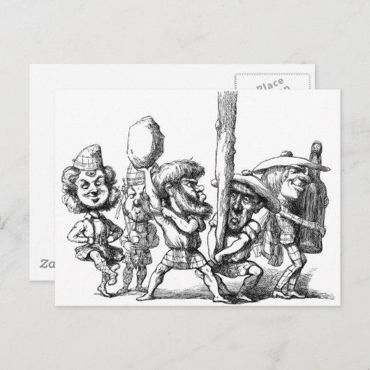 Schotland Briefkaart (Voorkant / Achterkant)