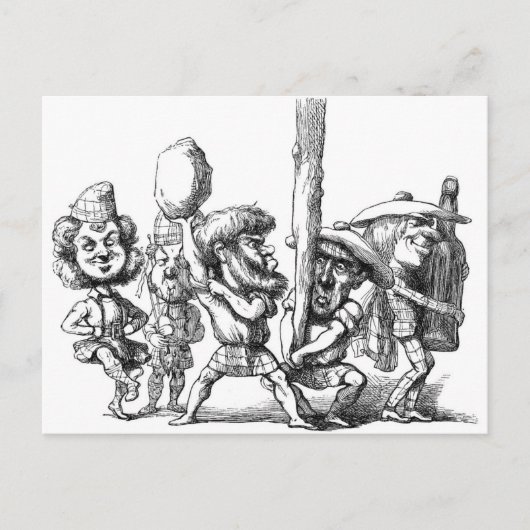 Schotland Briefkaart (Voorkant)