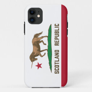 Schotland California Flag Unicorn Case-Mate iPhone Case