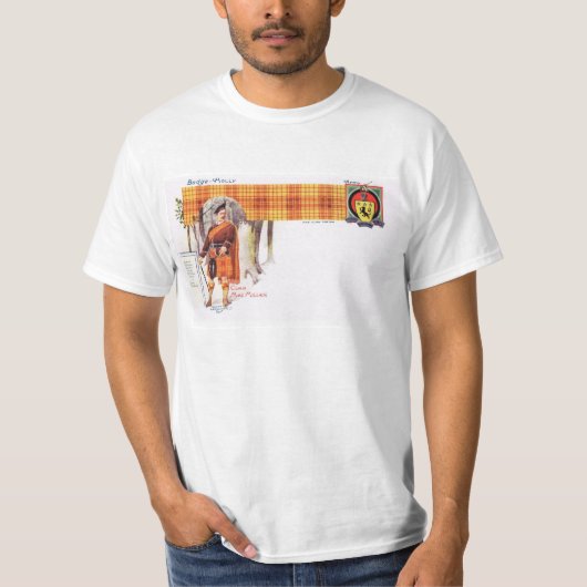  Schotland, Clan MacMillan T-shirt (Voorkant)