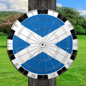 Schotland Dartboard, spelbord, Schotse vlag Dartbord