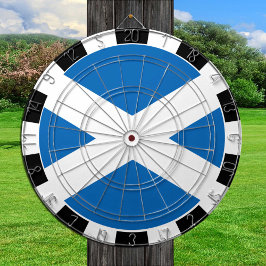 Schotland Dartboard, spelbord, Schotse vlag Dartbord