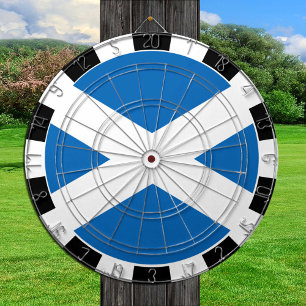 Schotland Dartboard, spelbord, Schotse vlag Dartbord