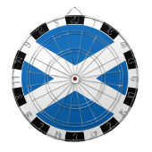 Schotland Dartboard, spelbord, Schotse vlag Dartbord (Voorkant)
