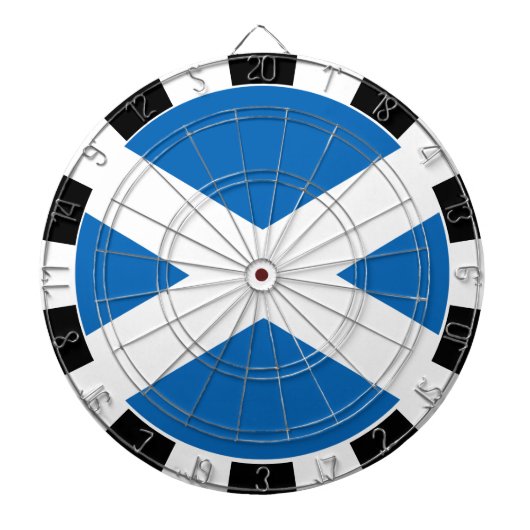 Schotland Dartboard, spelbord, Schotse vlag Dartbord (Voorkant)