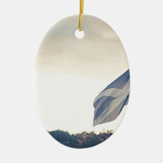 Schotland de Brave Keramisch Ornament (Voorkant)