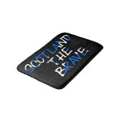 Schotland De dappere op Schotse vlag bmcnt Badmat (Gekanteld)