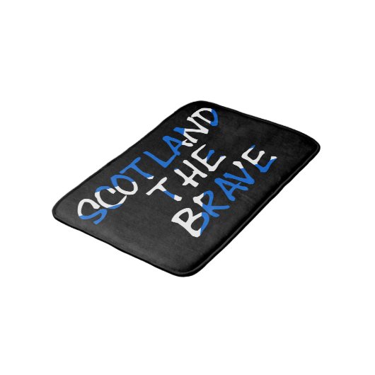 Schotland De dappere op Schotse vlag bmcnt Badmat (Gekanteld)