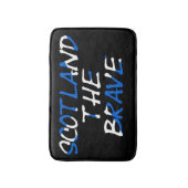 Schotland De dappere op Schotse vlag bmcnt Badmat (Voorkant Verticaal)