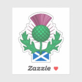 Schotland Distel Sticker (Vel)