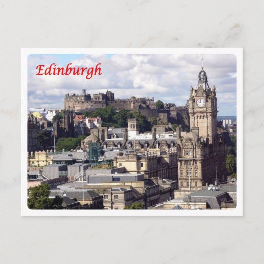 Schotland - Edinburgh - Briefkaart (Voorkant)