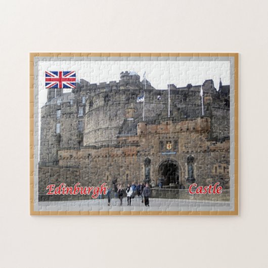 Schotland - Edinburgh - Castle - Legpuzzel (Horizontaal)