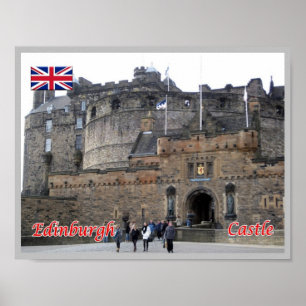 Schotland - Edinburgh - Castle - Poster