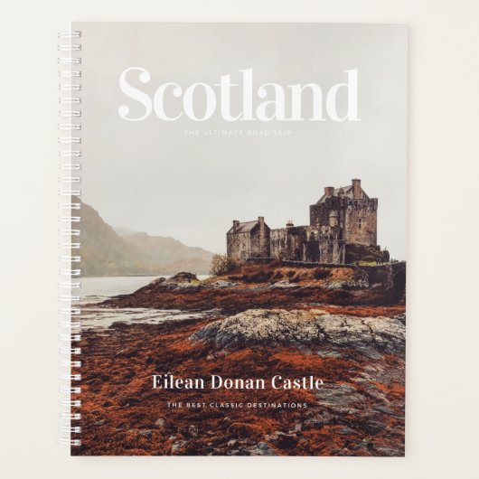 Schotland, Eilean Donan Castle, Schotland Planner (Voorkant)