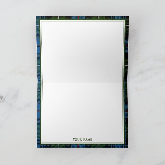 Schotland Eilean Donan Kasteel - MacKenzie Clan ka Kaart (Binnen)