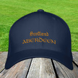 Schotland en mode ABERDEEN / Schotse patriotten Geborduurde Pet<br><div class="desc">Ingeborduurde Petten: Schotland & Aberdeen mode honkbal / vrachtwagenhoeden voor Schotse patriotten - houd van mijn land,  reizen,  vakantie / sportfans</div>