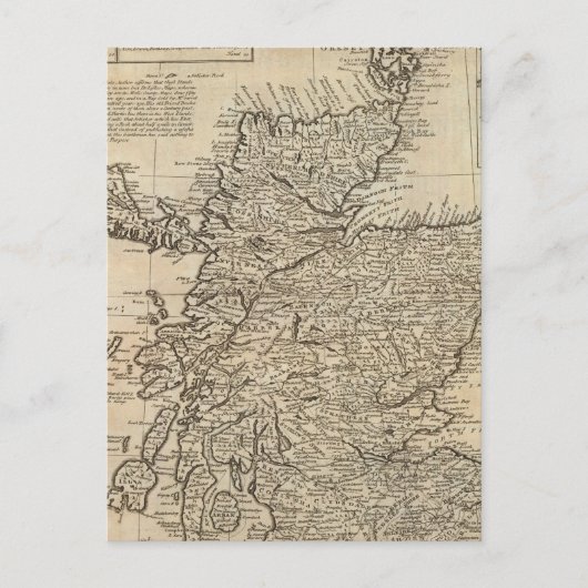 Schotland en Noord-Brittannië Briefkaart (Voorkant)
