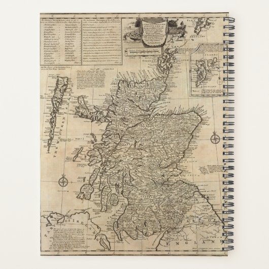 Schotland en Noord-Groot-Brittannië Planner (Achterkant)