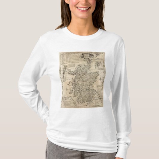 Schotland en Noord-Groot-Brittannië T-shirt (Voorkant)