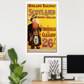 Schotland, Engeland, Spoorweg Poster (Thuiskantoor)