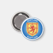 Schotland Erfgoedembleem Magneet (Voorkant / Achterkant)