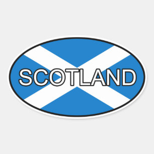 Schotland Euro Sticker