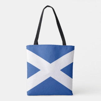Schotland Flag Blue White Tote Bag
