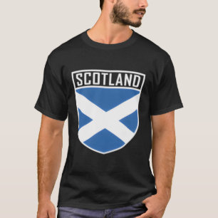 Schotland Football-Fan Schotse Vlag Sport T-shirt