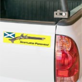 Schotland Forever. Bumpersticker (Op Truck)