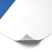 Schotland Forever Lion Rampant Flag Poster (Hoek)