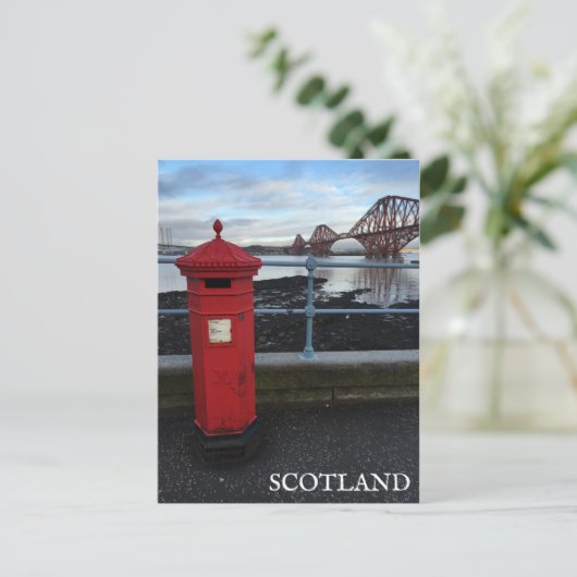 Schotland - Forth Rail Bridge Briefkaart (Staand voorkant)