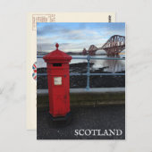 Schotland - Forth Rail Bridge Briefkaart (Voorkant / Achterkant)